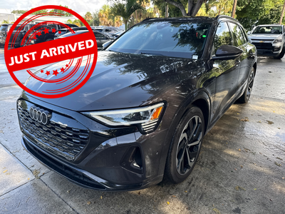 Florida Fine Cars - Used AUDI Q8-E-TRON 2024 WEST PALM PREMIUM PLUS