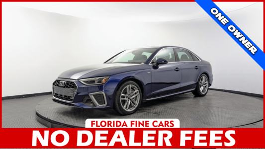 Florida Fine Cars - Used AUDI A4 2023 MARGATE S LINE PREMIUM PLUS