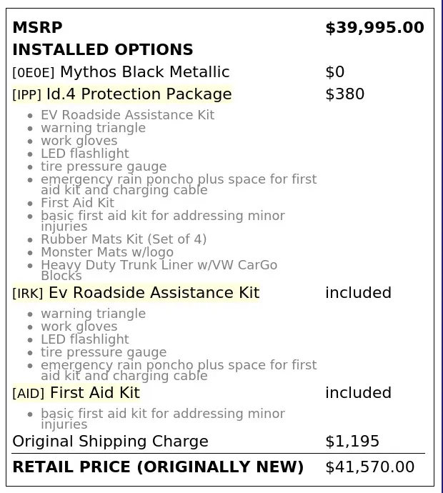 Florida Fine Cars - Used VOLKSWAGEN ID.4 2021 ORLANDO PRO