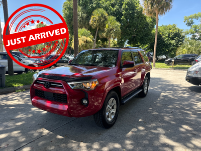 Florida Fine Cars - Used TOYOTA 4RUNNER 2021 WEST PALM SR5