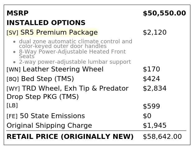 Florida Fine Cars - Used TOYOTA TUNDRA 4WD 2024 ORLANDO SR5