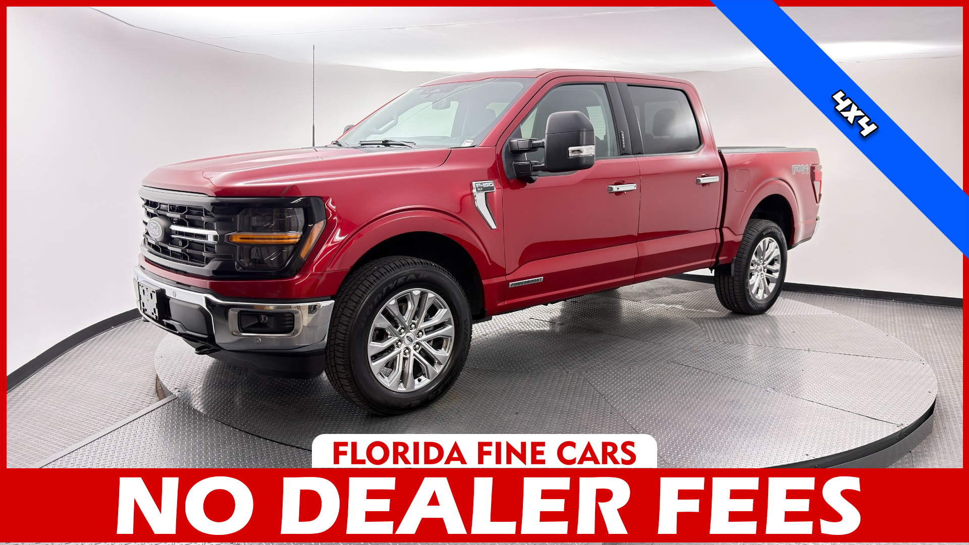 Florida Fine Cars - 2024-FORD-F-150-WEST-PALM-FL-Stock=162378