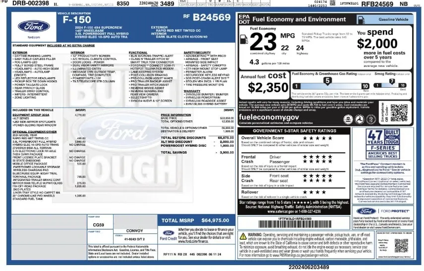 Florida Fine Cars - Used FORD F-150 2024 WEST PALM XLT