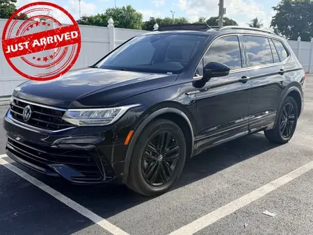 Florida Fine Cars - Used VOLKSWAGEN TIGUAN 2022 MIAMI SE R-LINE BLACK