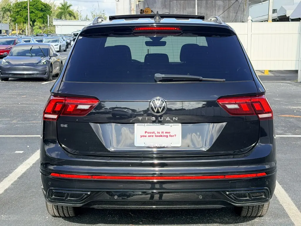 Florida Fine Cars - Used VOLKSWAGEN TIGUAN 2022 MIAMI SE R-LINE BLACK