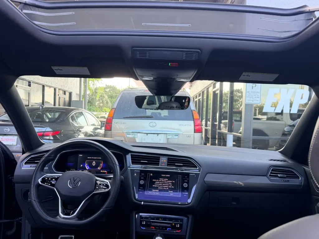 Florida Fine Cars - Used VOLKSWAGEN TIGUAN 2022 MIAMI SE R-LINE BLACK