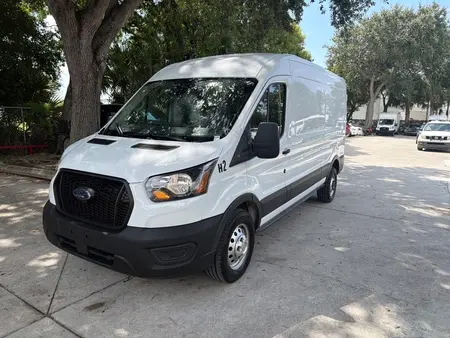 Florida Fine Cars - Used FORD TRANSIT 2023 WEST PALM 250 Cargo Van Medium Roof 148.0" WB