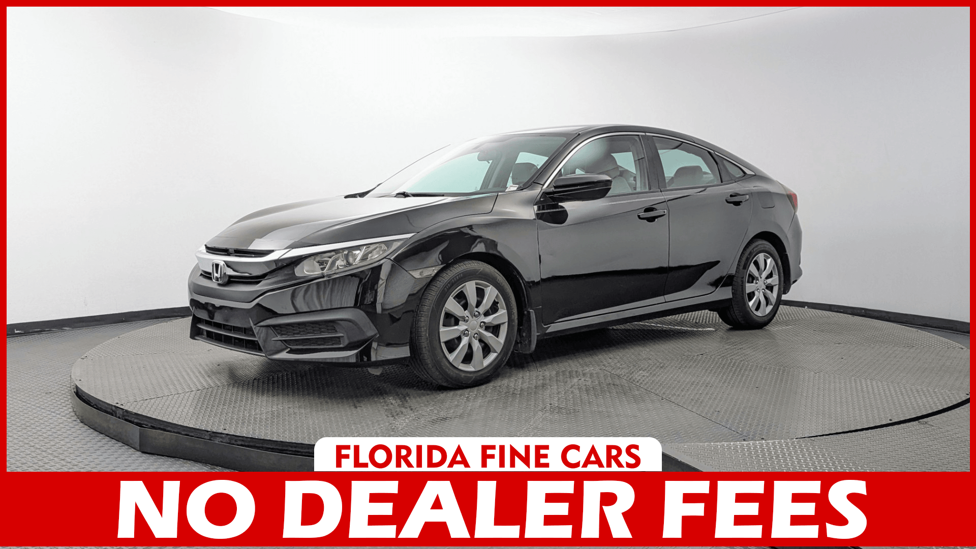 Florida Fine Cars - 2016-HONDA-CIVIC-MARGATE-FL-Stock=162476