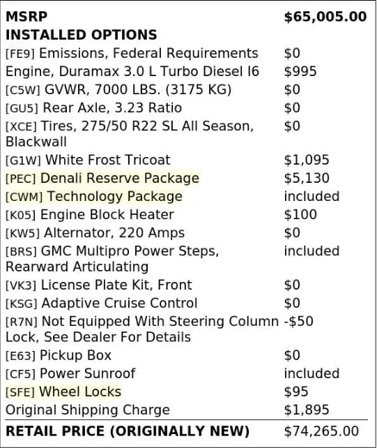 Florida Fine Cars - Used GMC SIERRA 1500 2023 MARGATE DENALI