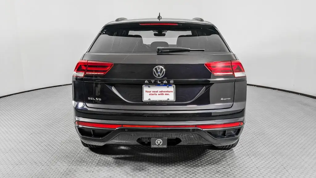 Florida Fine Cars - Used VOLKSWAGEN ATLAS CROSS SPORT 2023 ORLANDO 3.6L V6 SEL R-LINE BLACK