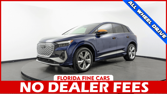 Florida Fine Cars - Used AUDI Q4-E-TRON 2023 MARGATE PREMIUM PLUS
