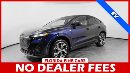 Florida Fine Cars - Used AUDI Q4-E-TRON-SPORTBACK 2023 ORLANDO PREMIUM PLUS