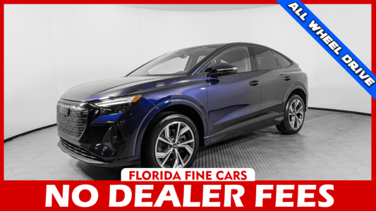 Florida Fine Cars - Used AUDI Q4-E-TRON-SPORTBACK 2023 ORLANDO PREMIUM PLUS