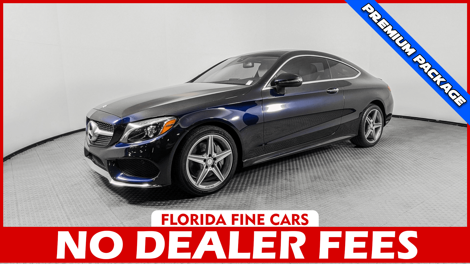 Florida Fine Cars - Used vehicle - COUPE MERCEDES-BENZ C-CLASS 2017