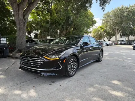Florida Fine Cars - Used HYUNDAI SONATA-HYBRID 2021 WEST PALM LIMITED