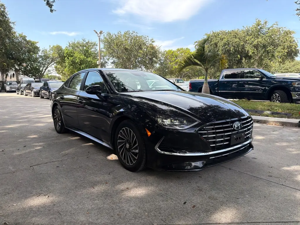 Florida Fine Cars - Used HYUNDAI SONATA HYBRID 2021 WEST PALM LIMITED