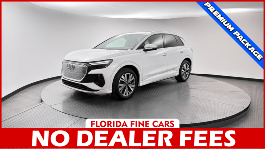 Florida Fine Cars - Used AUDI Q4-E-TRON 2023 WEST PALM PREMIUM