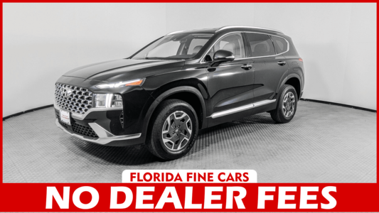 Florida Fine Cars - Used HYUNDAI SANTA-FE-HYBRID 2023 ORLANDO BLUE