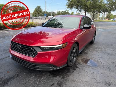 Florida Fine Cars - Used HONDA ACCORD-HYBRID 2023 MARGATE SPORT-L