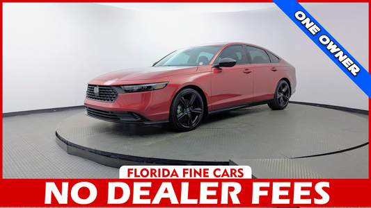 Florida Fine Cars - Used HONDA ACCORD-HYBRID 2023 MARGATE SPORT-L
