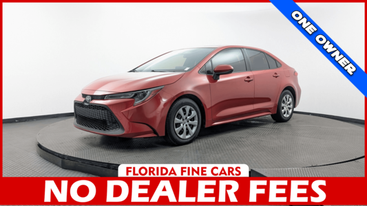 Florida Fine Cars - Used TOYOTA COROLLA 2021 MARGATE LE