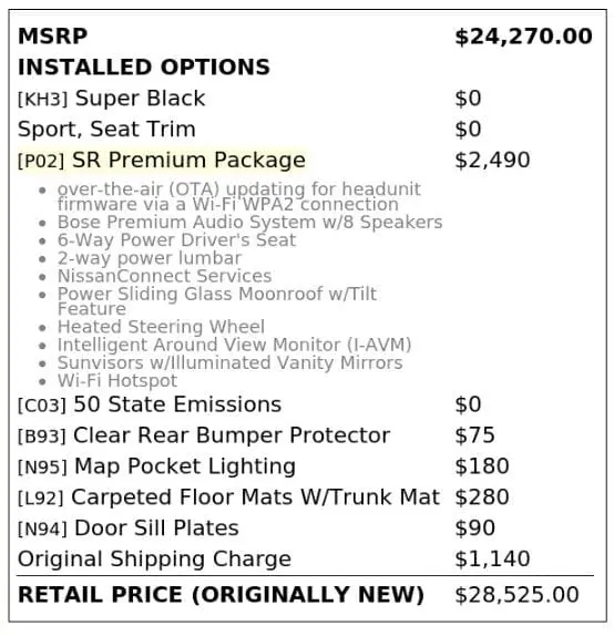 Florida Fine Cars - Used NISSAN SENTRA 2024 MARGATE SR
