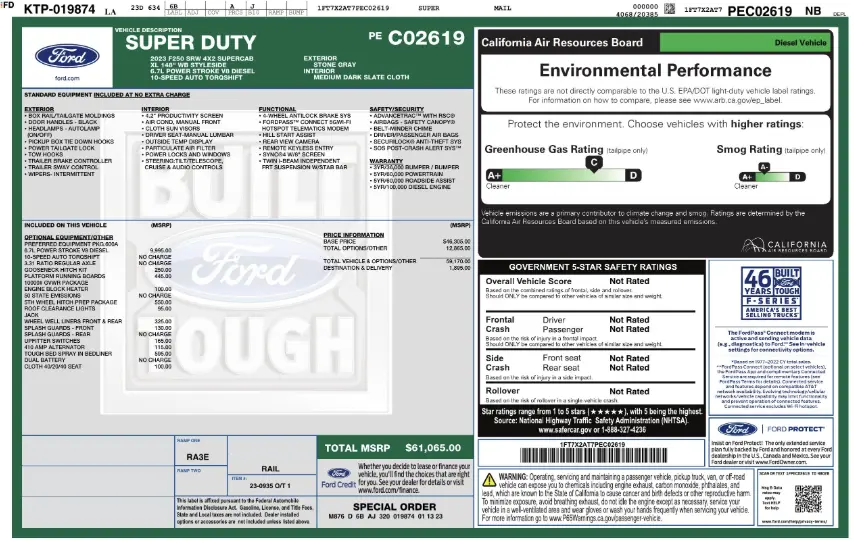 Florida Fine Cars - Used FORD SUPER DUTY F-250 SRW 2023 WEST PALM XL