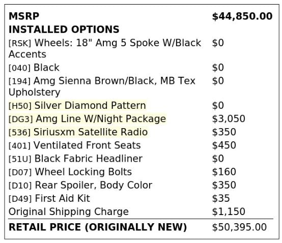 Florida Fine Cars - Used vehicle - SEDAN MERCEDES-BENZ C-CLASS 2023