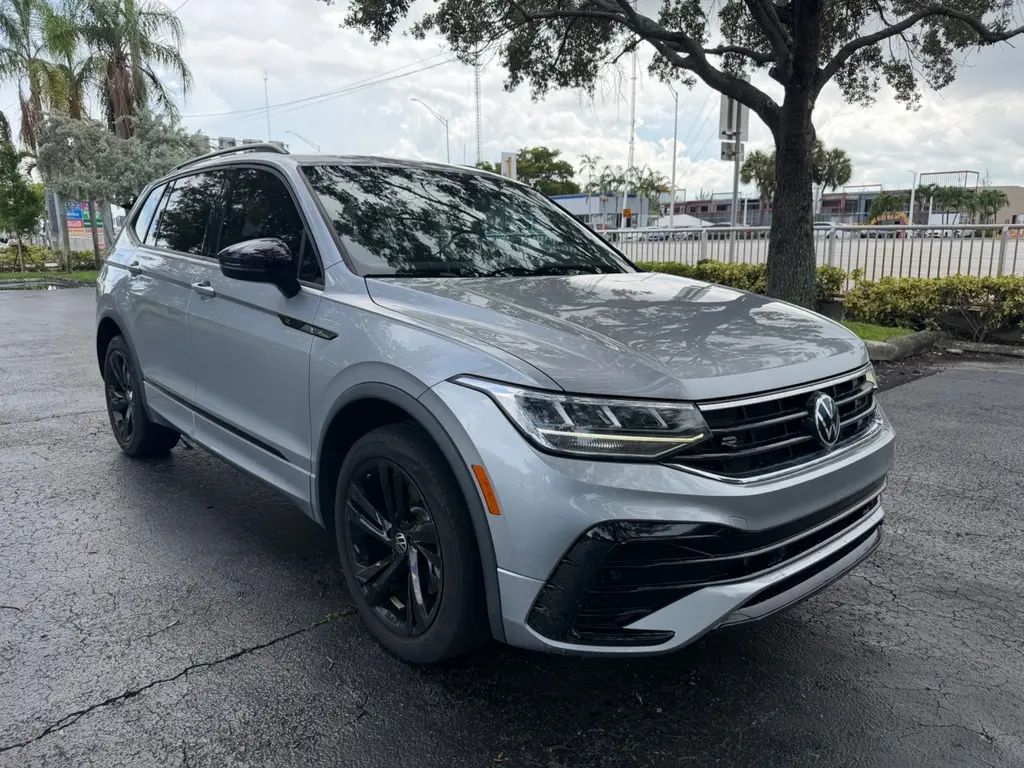 Florida Fine Cars - Used VOLKSWAGEN TIGUAN 2023 WEST PALM SE R-LINE BLACK