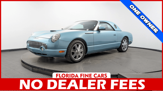 Florida Fine Cars - Used FORD THUNDERBIRD 2002 MIAMI W/HARDTOP PREMIUM