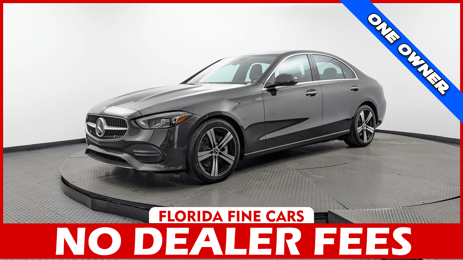 Florida Fine Cars - Used vehicle - SEDAN MERCEDES-BENZ C-CLASS 2022
