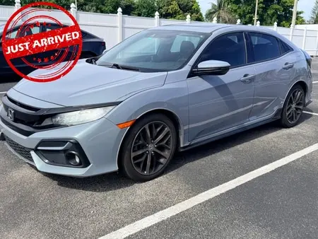 Florida Fine Cars - Used HONDA CIVIC-HATCHBACK 2021 MARGATE SPORT TOURING