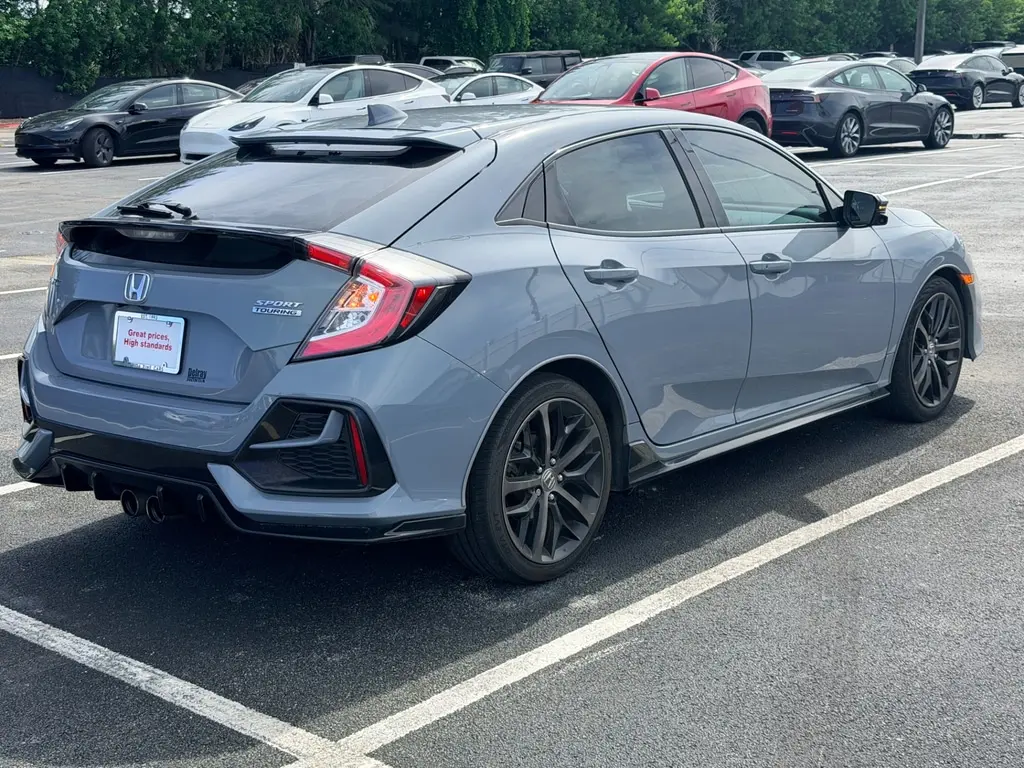 Florida Fine Cars - Used HONDA CIVIC HATCHBACK 2021 MARGATE SPORT TOURING