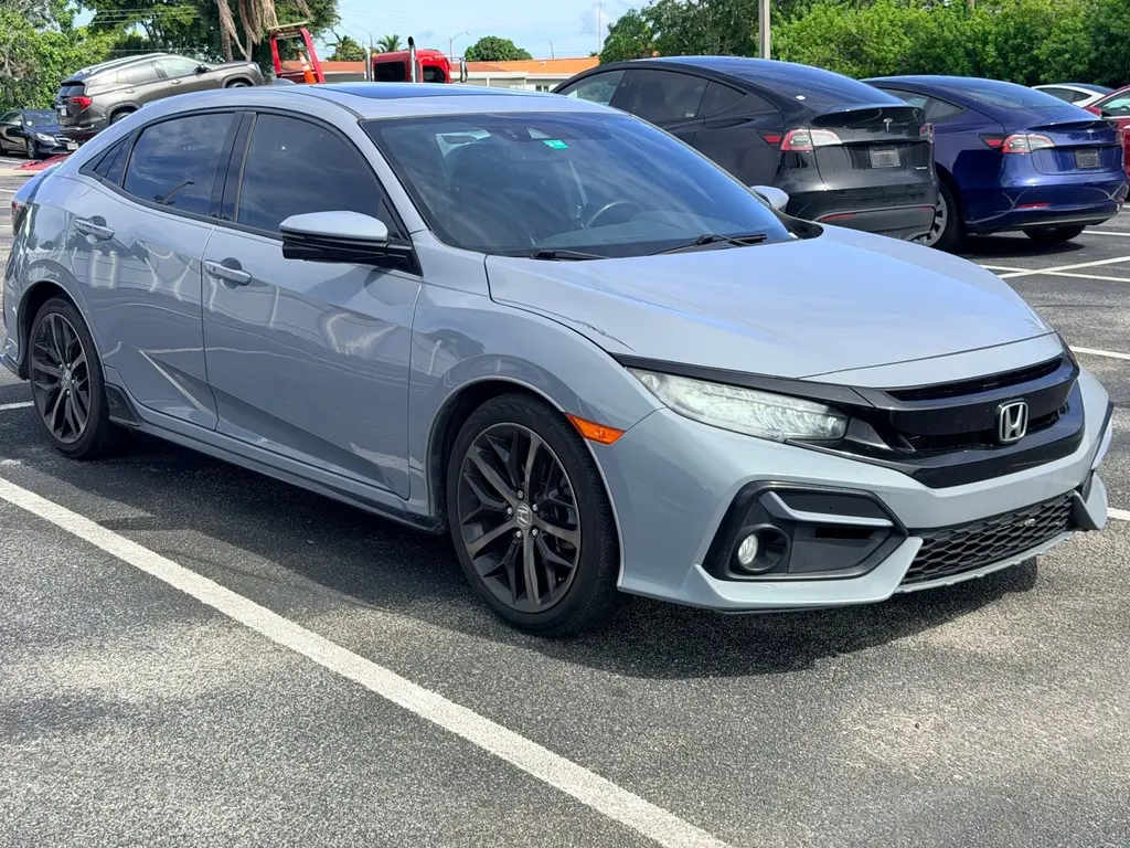 Florida Fine Cars - Used HONDA CIVIC HATCHBACK 2021 MARGATE SPORT TOURING