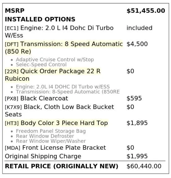 Florida Fine Cars - Used JEEP WRANGLER 2025 MIAMI RUBICON