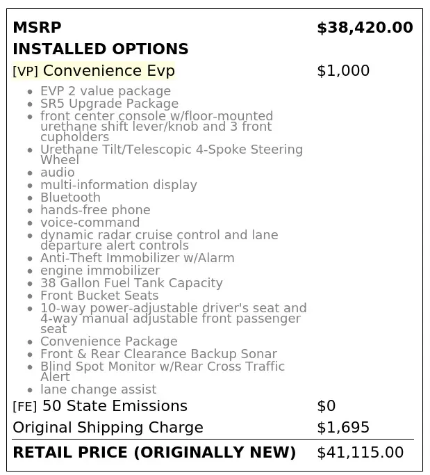 Florida Fine Cars - Used TOYOTA TUNDRA 2WD 2021 ORLANDO SR5