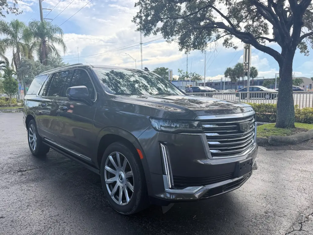 Florida Fine Cars - Used CADILLAC ESCALADE ESV 2021 MARGATE PREMIUM LUXURY PLATINUM