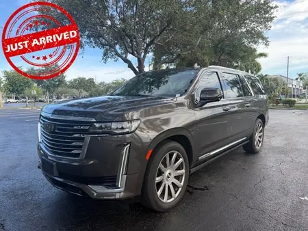 Florida Fine Cars - Used CADILLAC ESCALADE-ESV 2021 MARGATE PREMIUM LUXURY PLATINUM