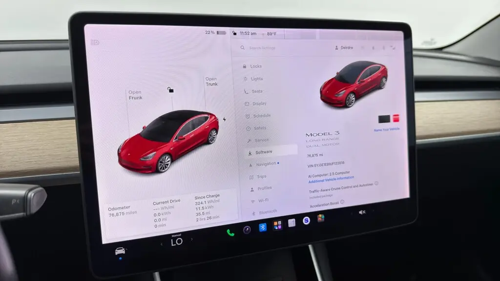 Florida Fine Cars - Used TESLA MODEL 3 2018 WEST PALM LONG RANGE BATTERY