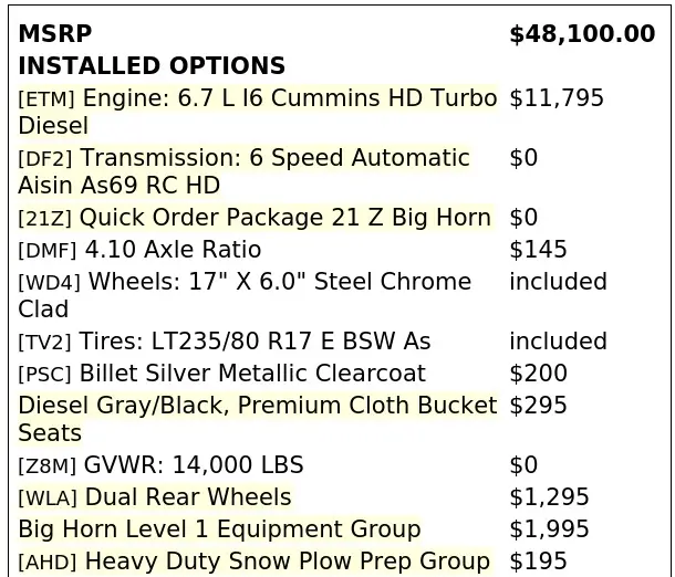 Florida Fine Cars - Used RAM 3500 2019 ORLANDO BIG HORN 4X4 MEGA CAB 6'4" BOX