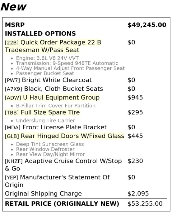 Florida Fine Cars - Used RAM PROMASTER 2025 WEST PALM TRADESMAN