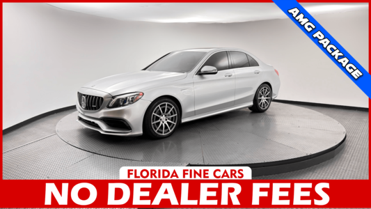 Florida Fine Cars - Used MERCEDES-BENZ C-CLASS 2020 WEST PALM AMG C 63