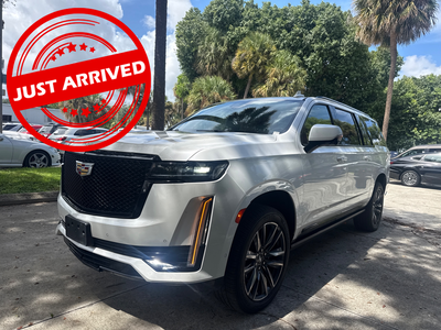 Florida Fine Cars - Used CADILLAC ESCALADE-ESV 2021 WEST PALM SPORT