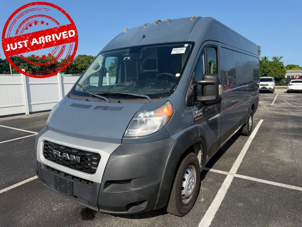 Florida Fine Cars - Used RAM PROMASTER 2021 MIAMI 3500 CARGO VAN HIGH ROOF 159"WB EXT