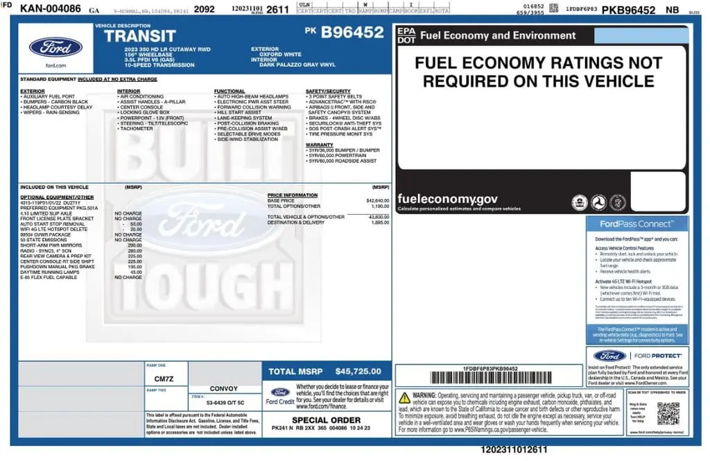 Florida Fine Cars - Used FORD TRANSIT CUTAWAY 2023 MIAMI