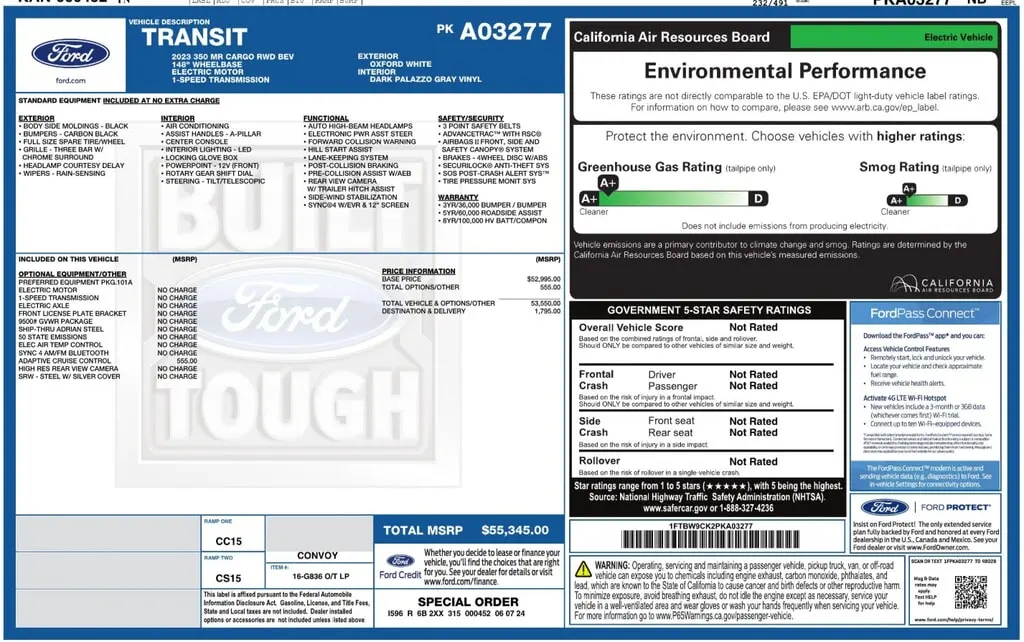Florida Fine Cars - Used FORD E-TRANSIT 2023 ORLANDO 