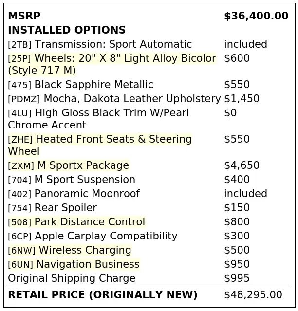 2018 BMW X2 SDRIVE28I photo 3