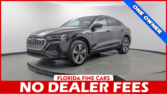 Florida Fine Cars - Used AUDI Q8-E-TRON-SPORTBACK 2024 MARGATE S LINE PREMIUM PLUS