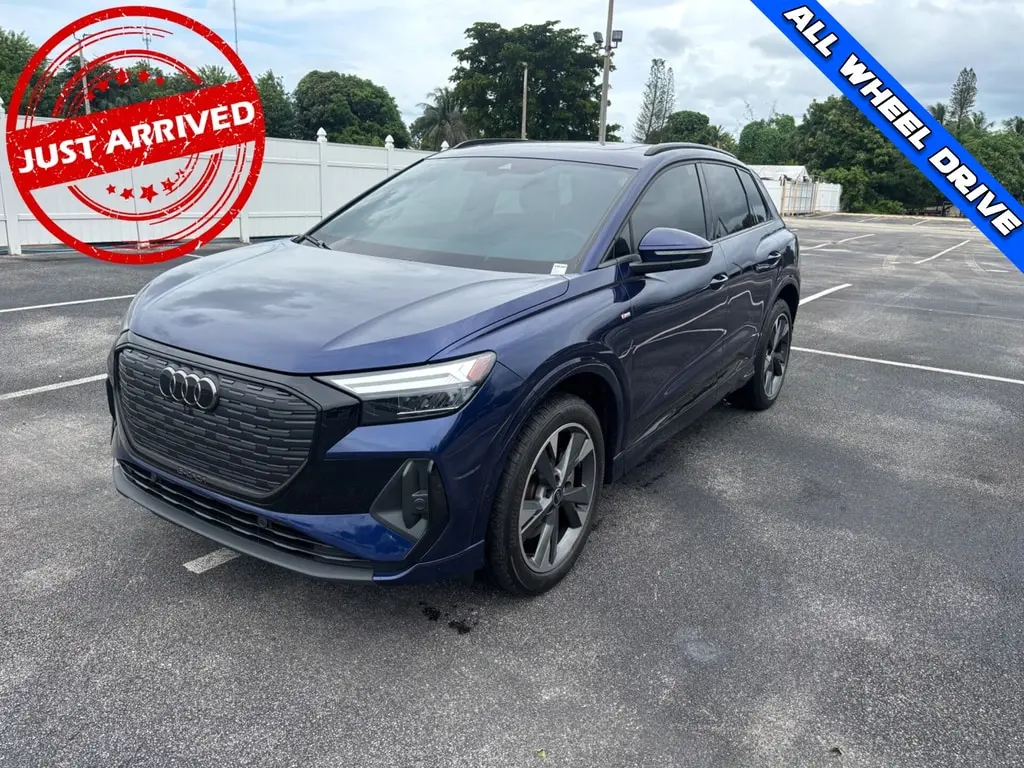 Florida Fine Cars - Used AUDI Q4 E-TRON 2024 MIAMI PREMIUM PLUS