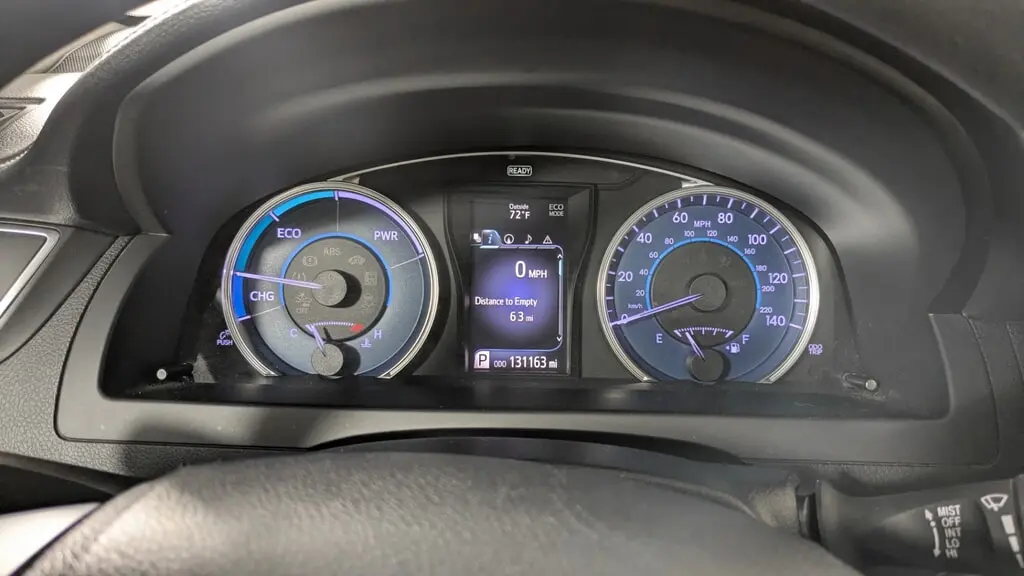 2015 TOYOTA CAMRY HYBRID LE photo 27